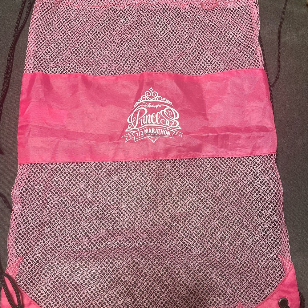 Disney Princess 1/2 Marathon 5th Anniversary (2013) Drawstring bag